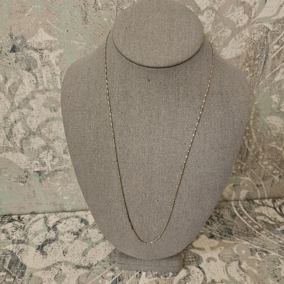 Vintage Petite 925 Silver Chain Necklace Handcrafted in Italy - Picture 6 of 13